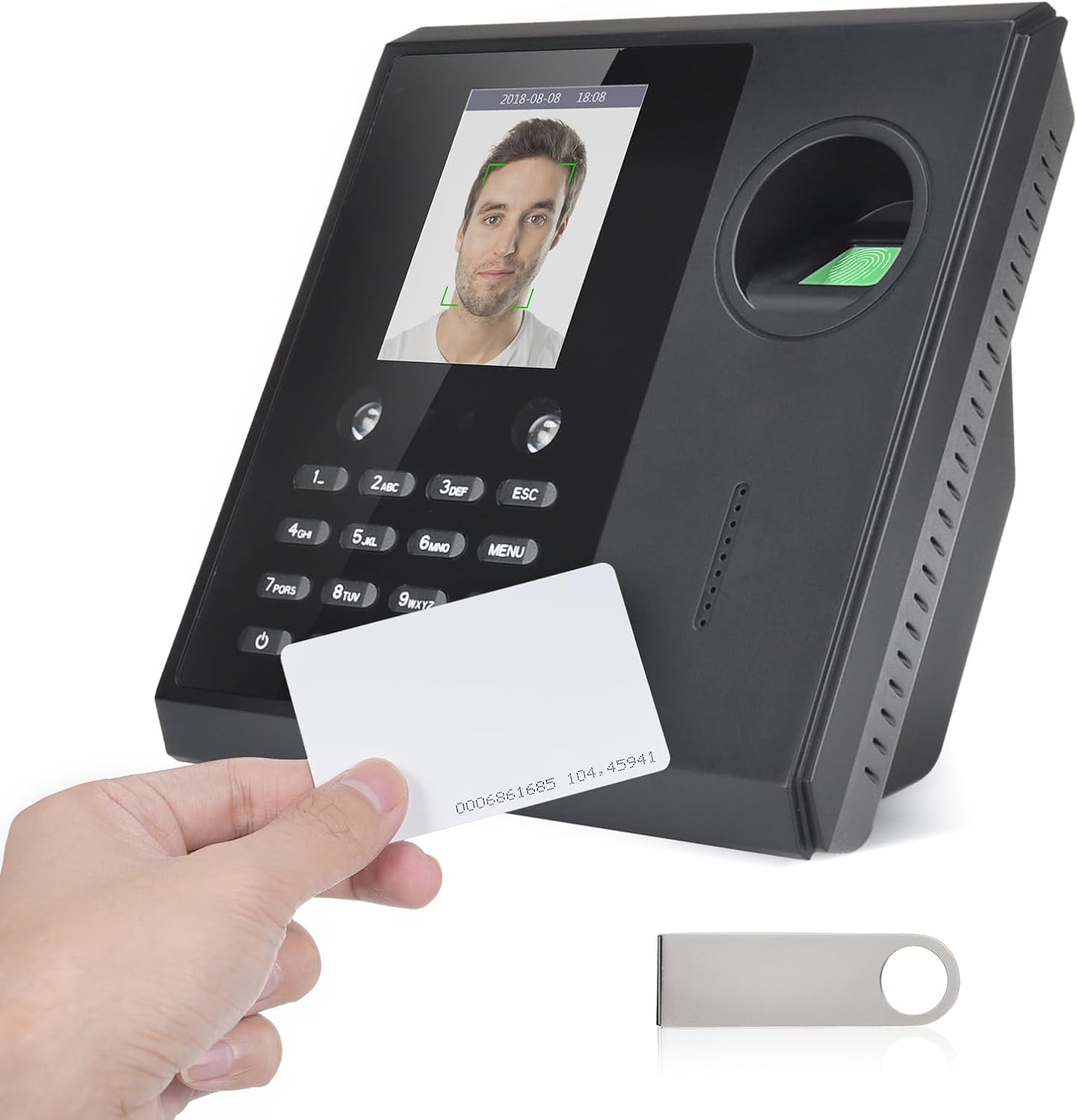 Biometric Time Attendance Machine with Face Detection