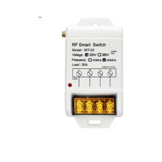 Remote Receiver 1CH 433MHz 220V With Antenna