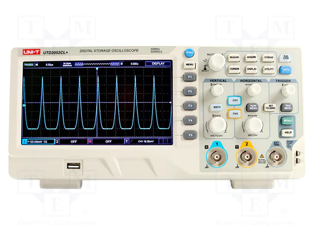 UNI-T UTD2102CL+ Oscilloscope 100MHZ 500MS/s