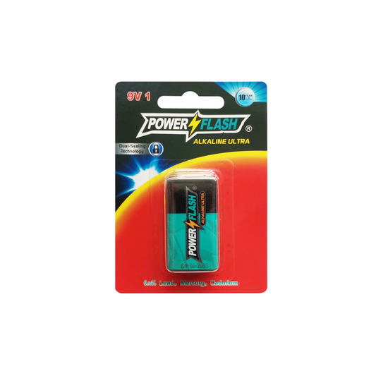 Power Flash Battery 9V  Ultra Alkaline