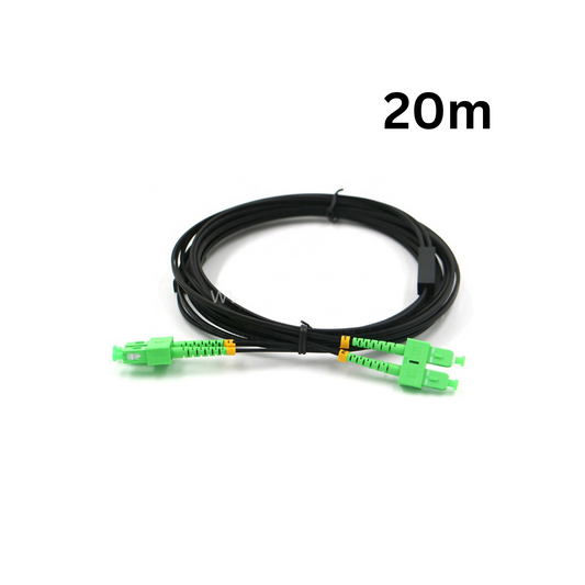 Fiber Optic Cable 2cores 20m APC