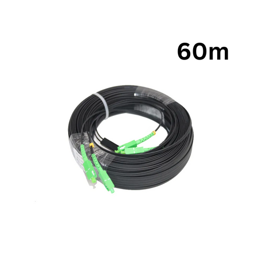 Fiber Optic Cable 2cores 60m SC to SC-APC