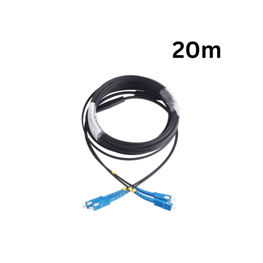 Fiber Optic Cable 2cores 20m SC to SC-UPC
