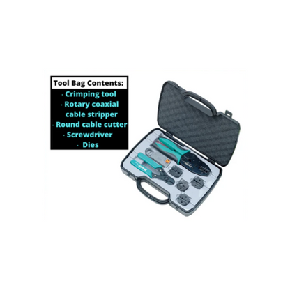 Coxial Cable Crimping Tool 6PK-330K