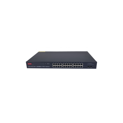 Switch POE 24+2 Port 10/100/1000Mbps