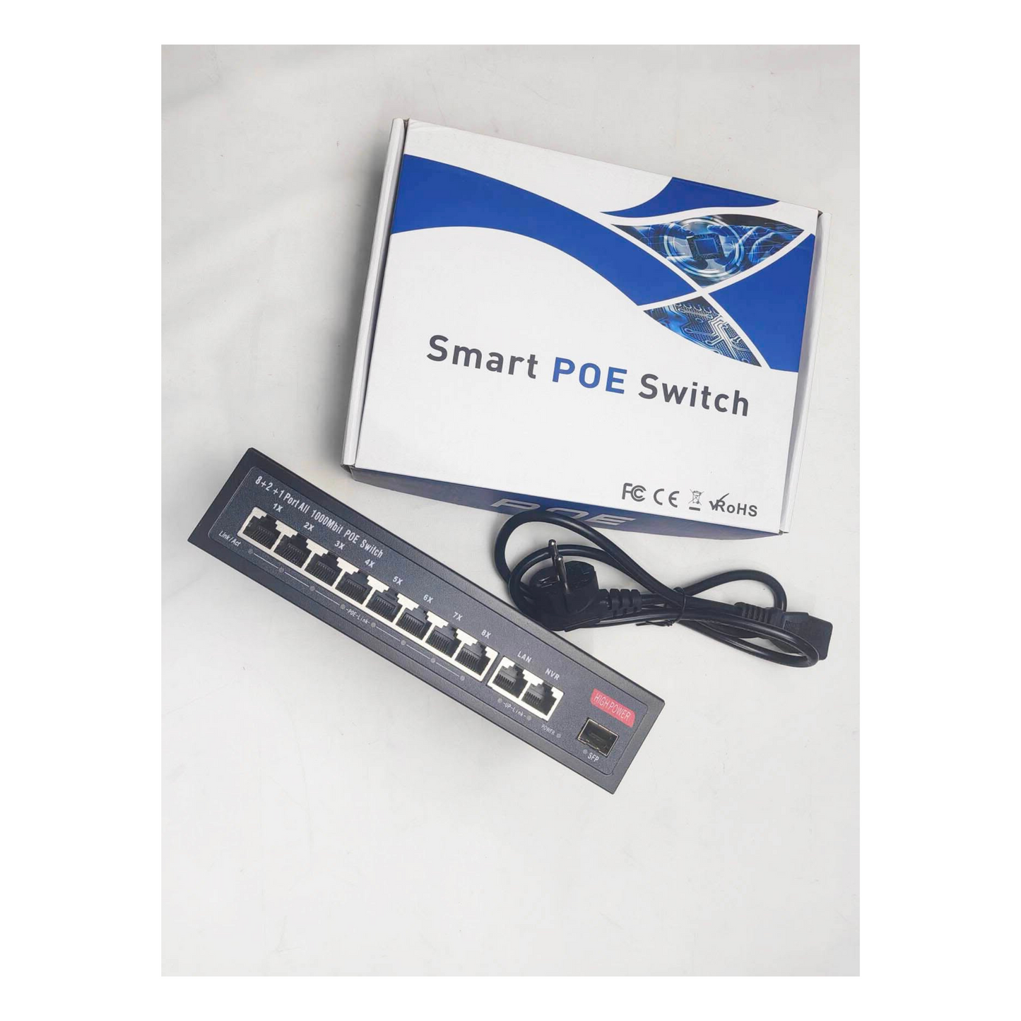 POE Switch 10/100/1000Mbps