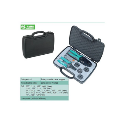 Coxial Cable Crimping Tool 6PK-330K