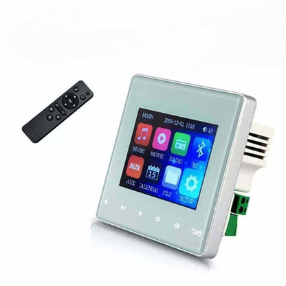 2/4-CH Bluetooth Wall Amplifier with Color Screen