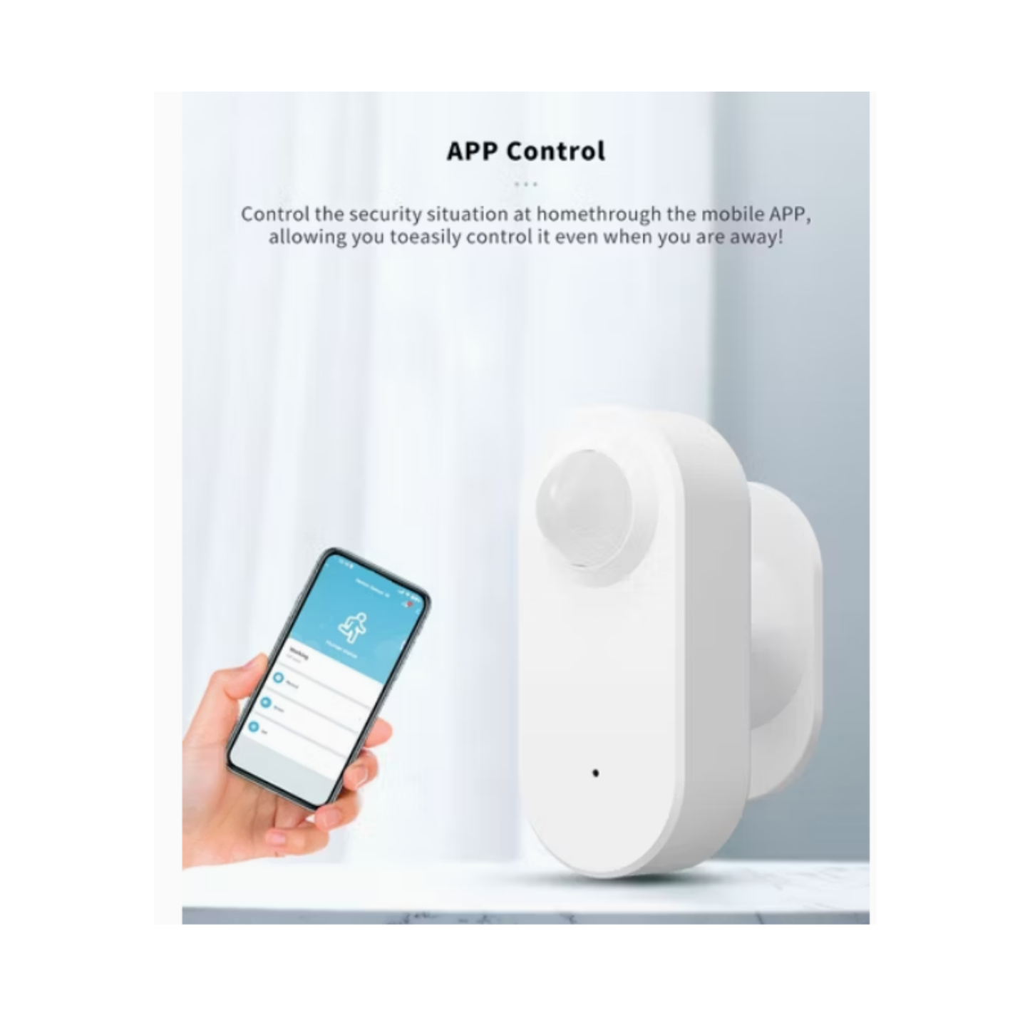 Tuya Motion detector with Siren