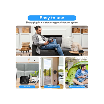 Wireless Portable Intercom System