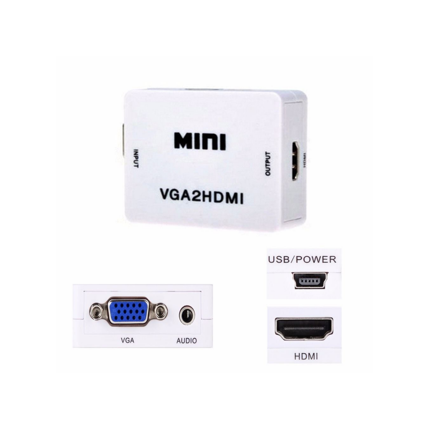 Mini VGA To HDMI Converter