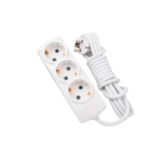 Electrical Extension Socket 3 Plugs Turkish