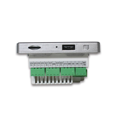 2/4-CH Bluetooth Wall Amplifier with Color Screen
