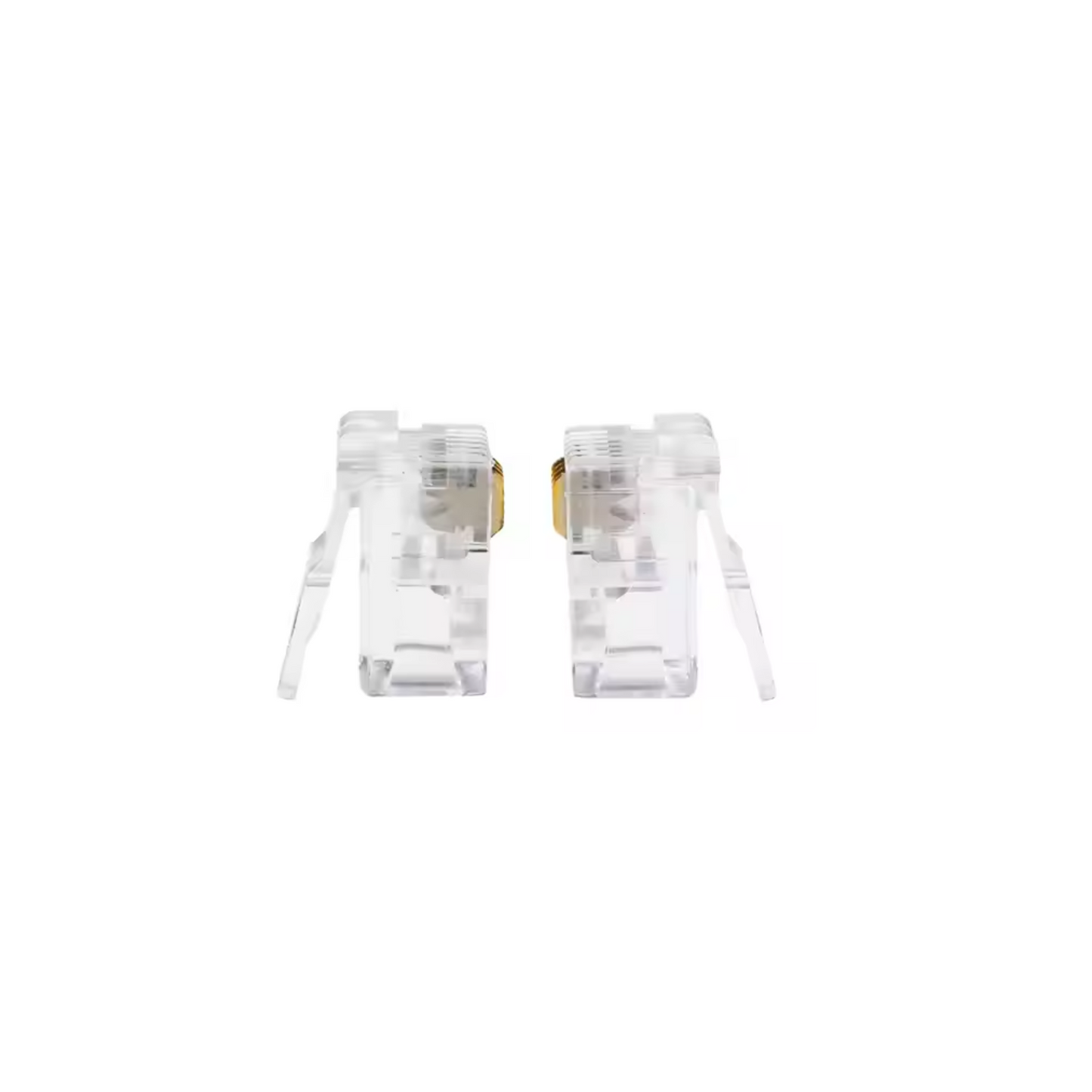 Telephone Plug RJ11 6P4C 100Pcs