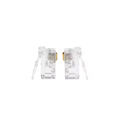 Telephone Plug RJ11 6P4C 100Pcs