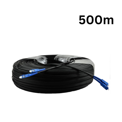Fiber Optic Cable With Plugs 2cores 500m