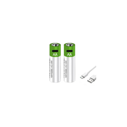 Battery AA Rechargeable with USB C-Type cable