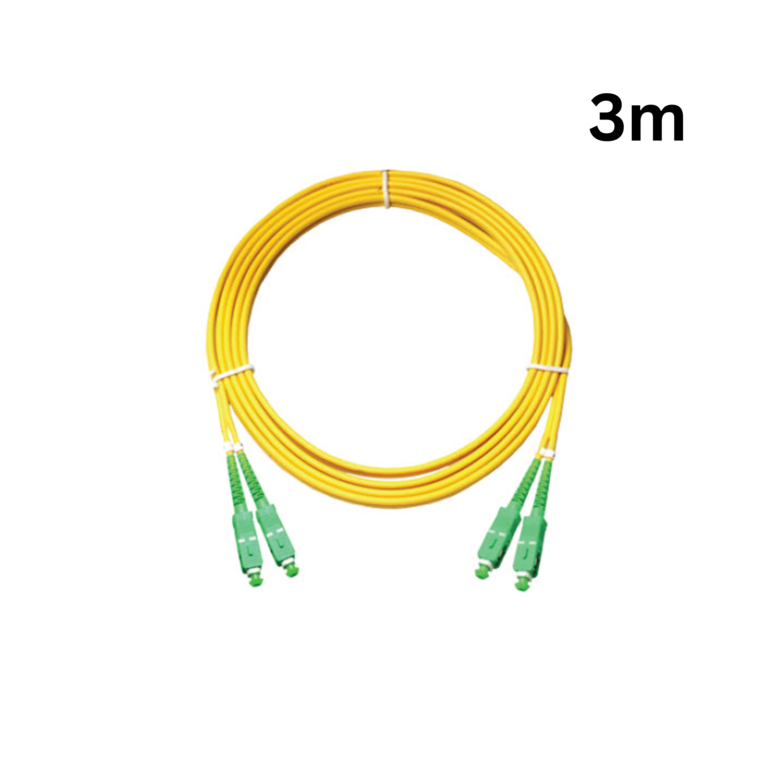 Lb Telecom Fiber Patch Cord SC to SC-APC 3m – RF Telecom LB