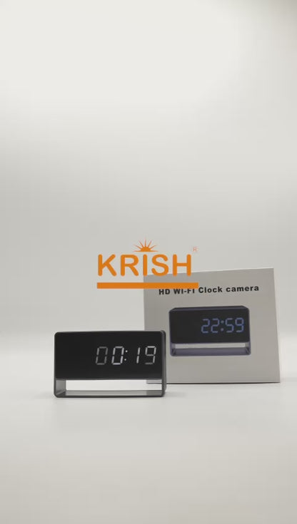 HD WI-FI Clock Camera