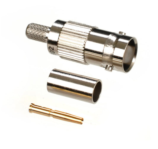 BNC(female) For RG58 Crimp