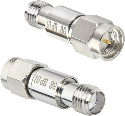 SMA(male) to SMA (female) Attenuator 10dB